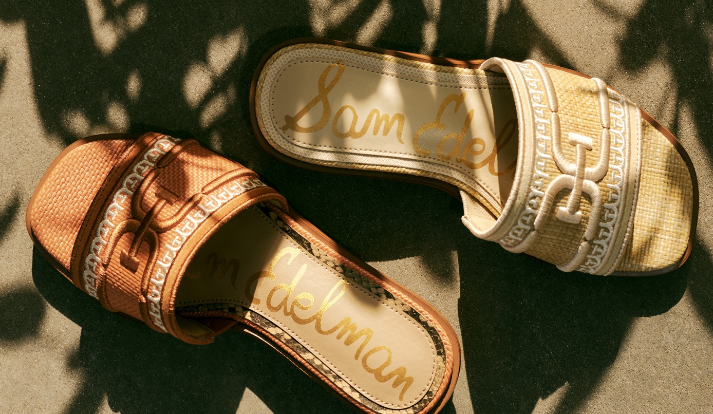new to sale featuring the stevie slide sandal