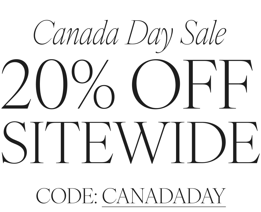 canada day sale. 20% off sitewide with code CANADADAY