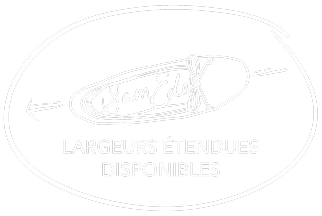 largeurs étendues disponibles