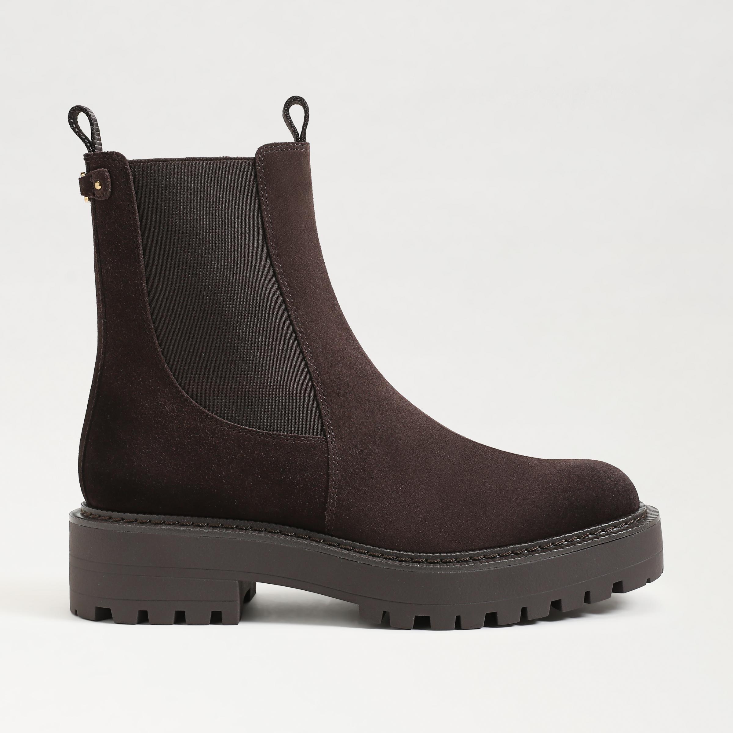 boots featuring the laguna in chocolate brown