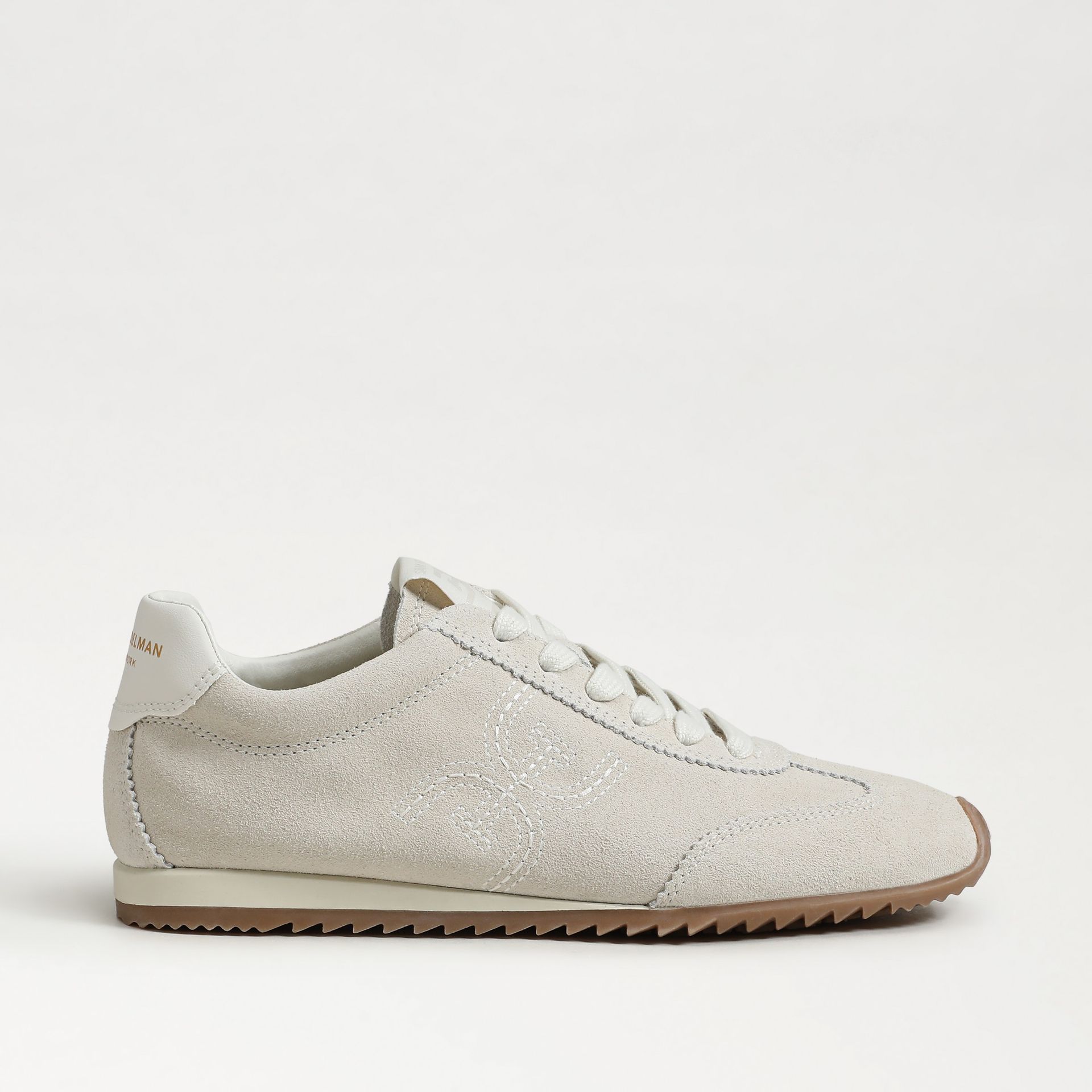 Sam Edelman Isella Sneaker in opal ivory suede