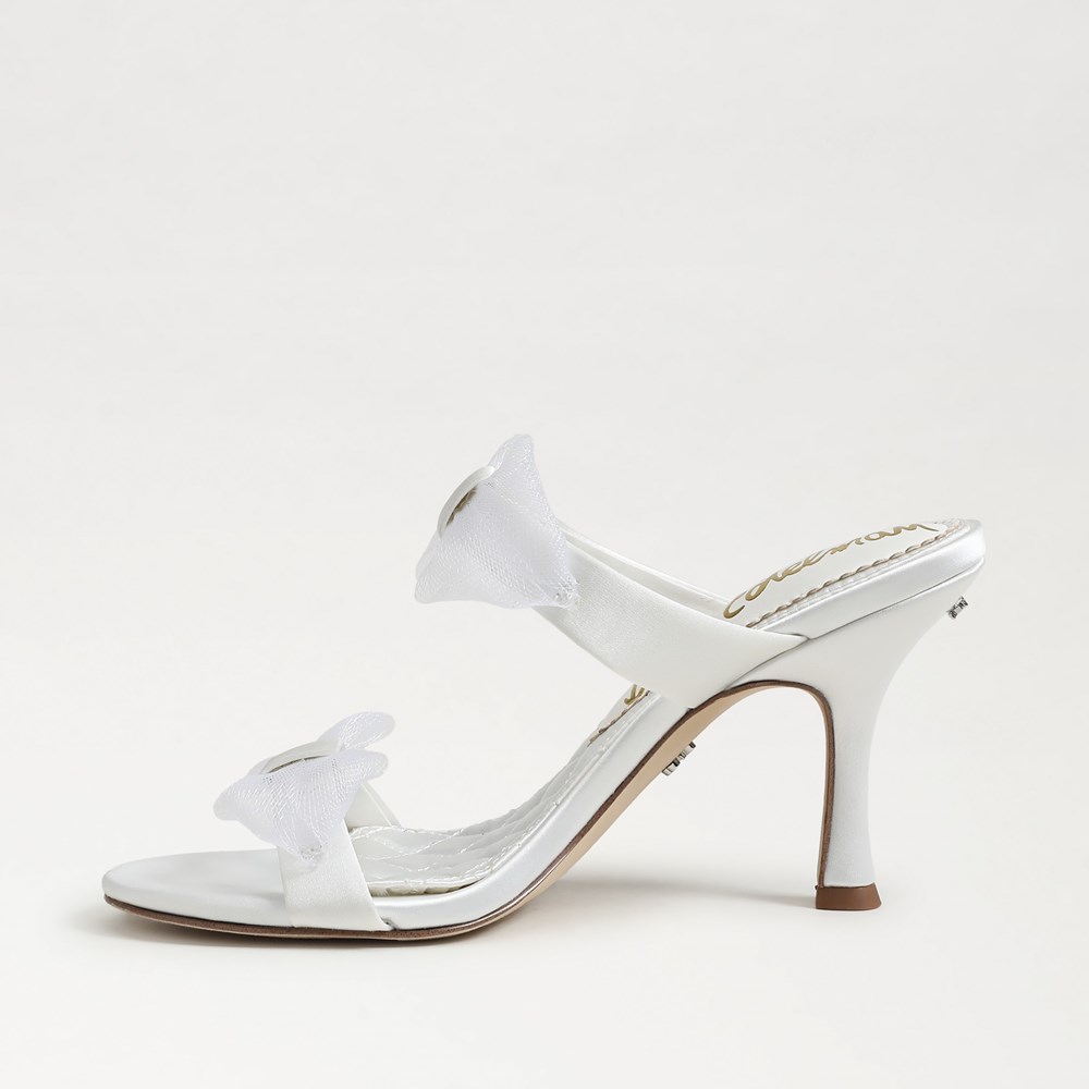 Jasmine Double Strap Heel Mule - Left