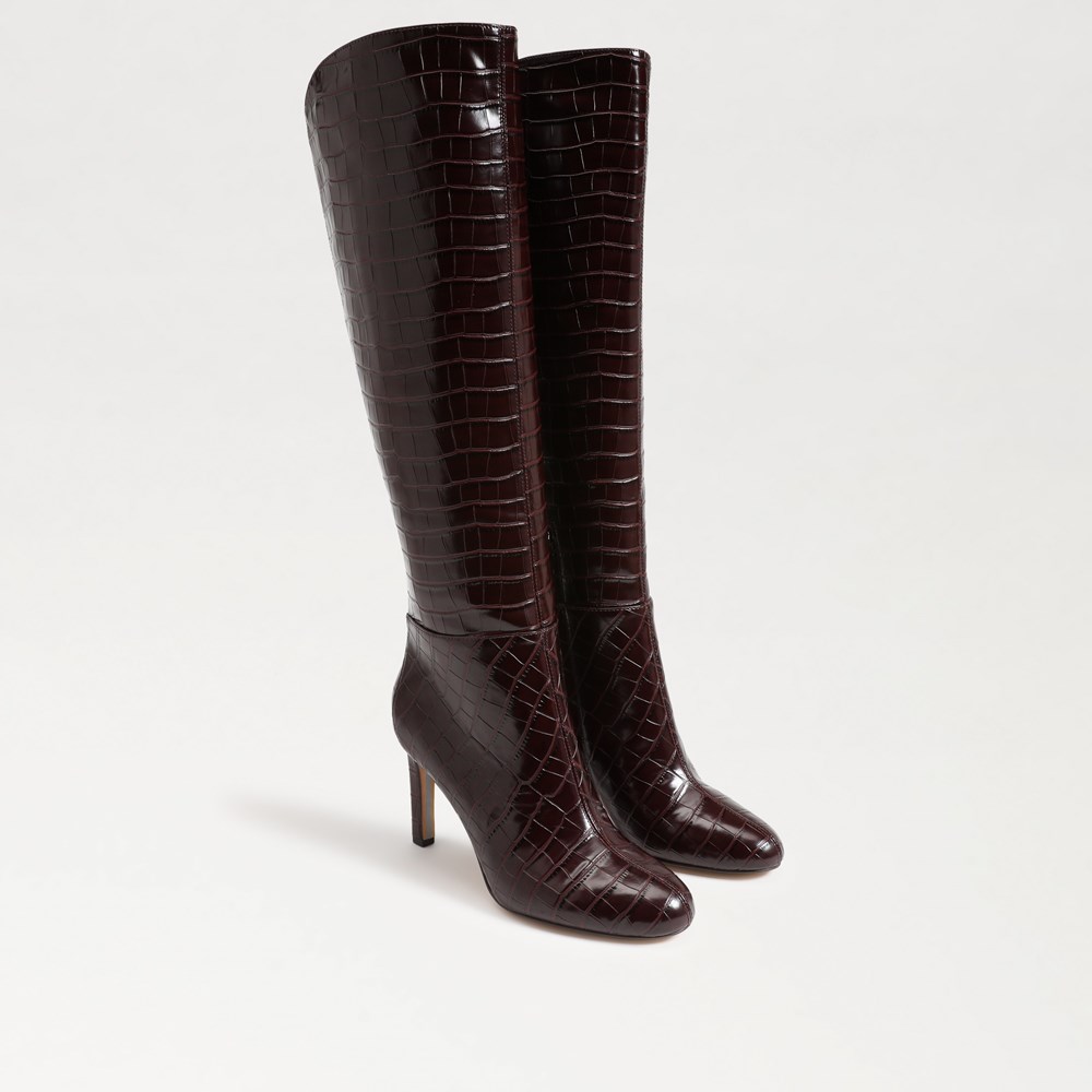 Knee high boots sam clearance edelman
