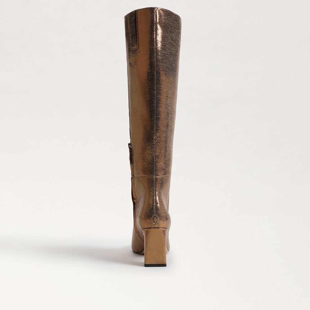Sylvia Wide Calf Knee High Boot - Back