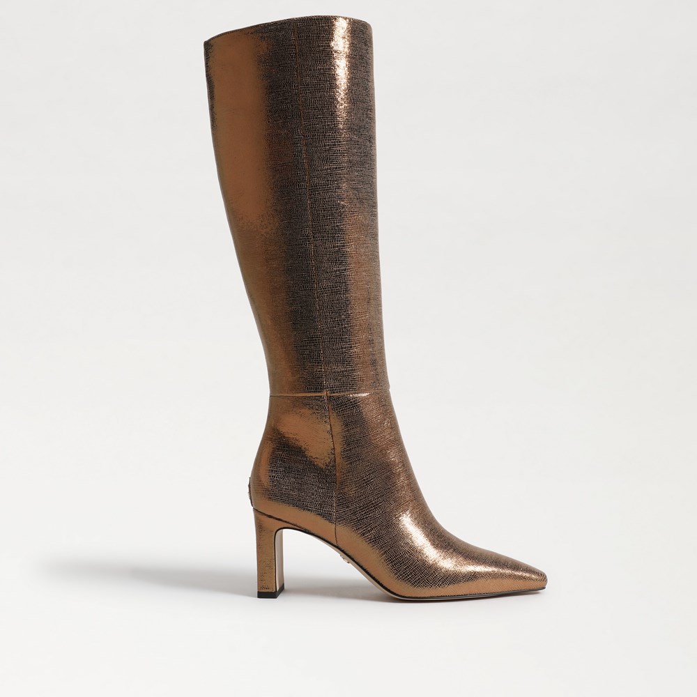 Sylvia Wide Calf Knee High Boot - Right