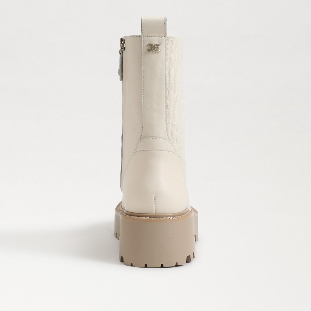 Evina Combat Boot - Back