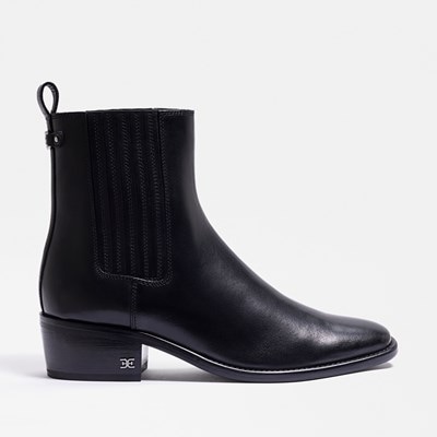 Sam edelman pauline deals zip chelsea leather booties