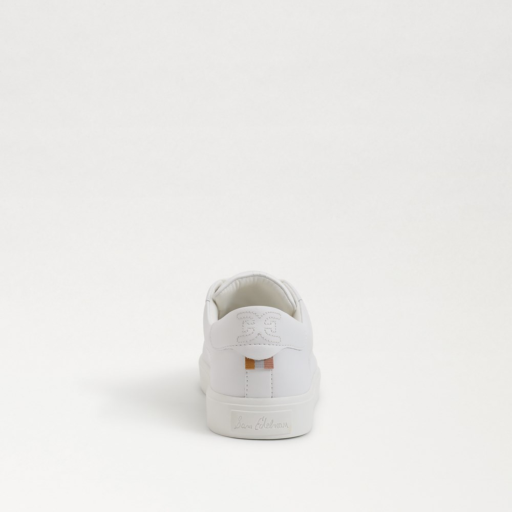 Ame Amiri Metallic Platform Stars Court Sneaker in White