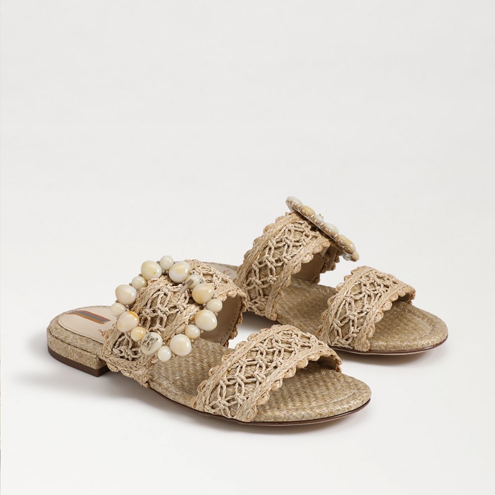 Sam edelman raffia sandals deals