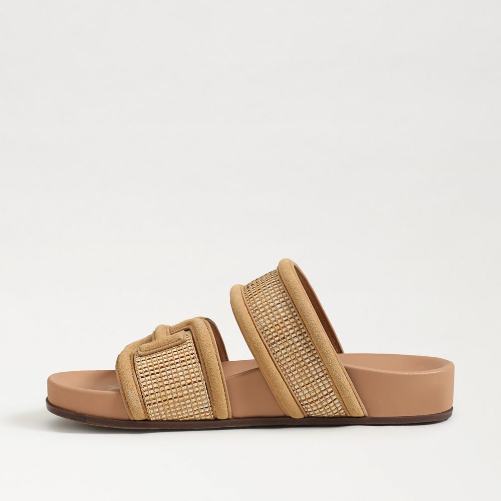 Rowan Slide Footbed Sandal - Left