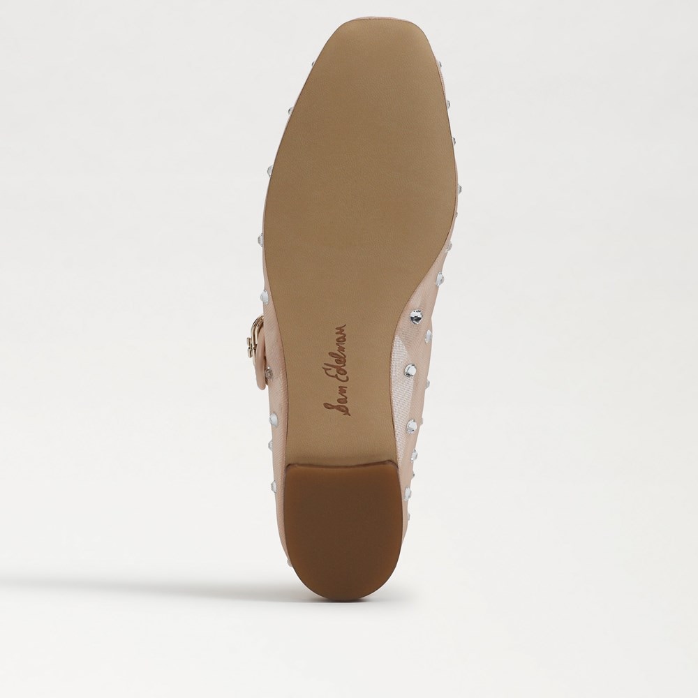 Michaela Shine Mary Jane Flat - Bottom