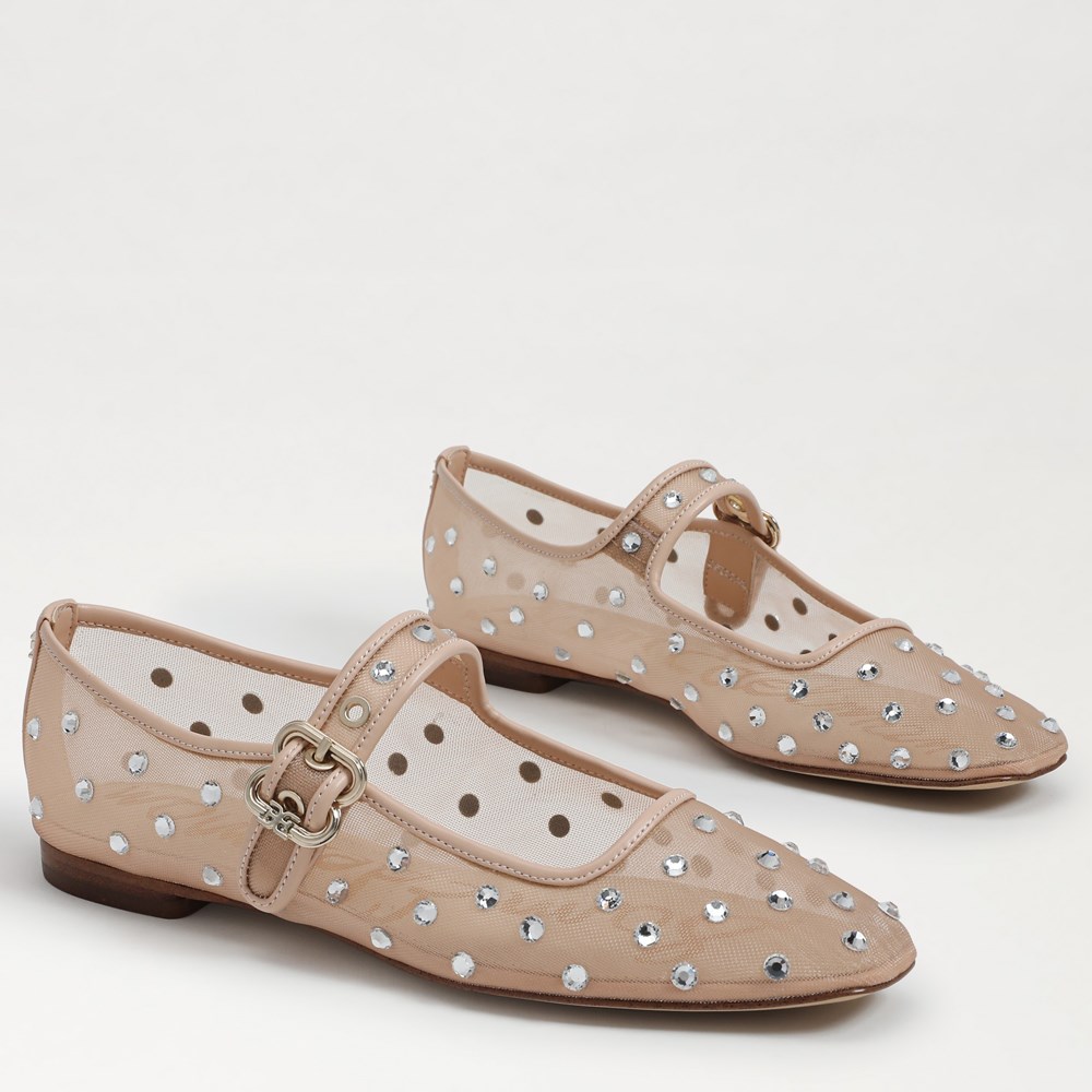 Michaela Shine Mary Jane Flat - Detail