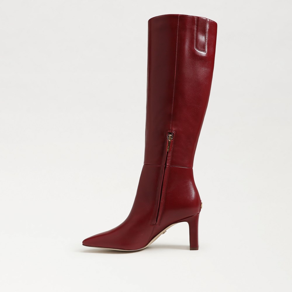 Botte haute Sylvia pour mollets forts - Left