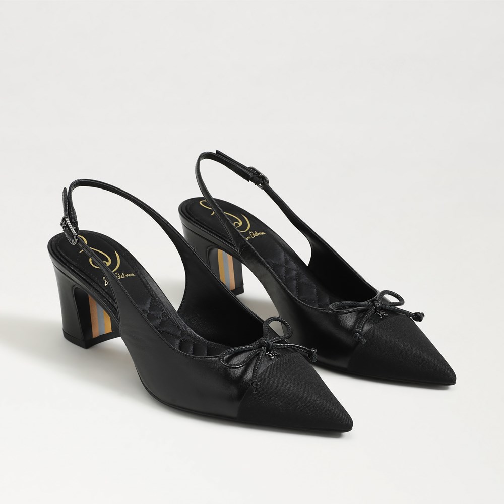 Sam Edelman Willette Slingback Block Heel Womens Heels