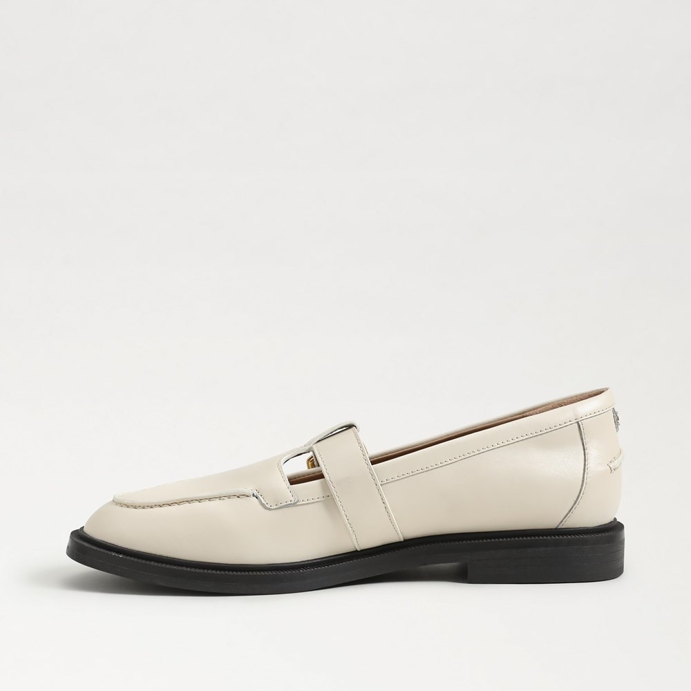 Elaina T-strap Buckle Loafer - Left