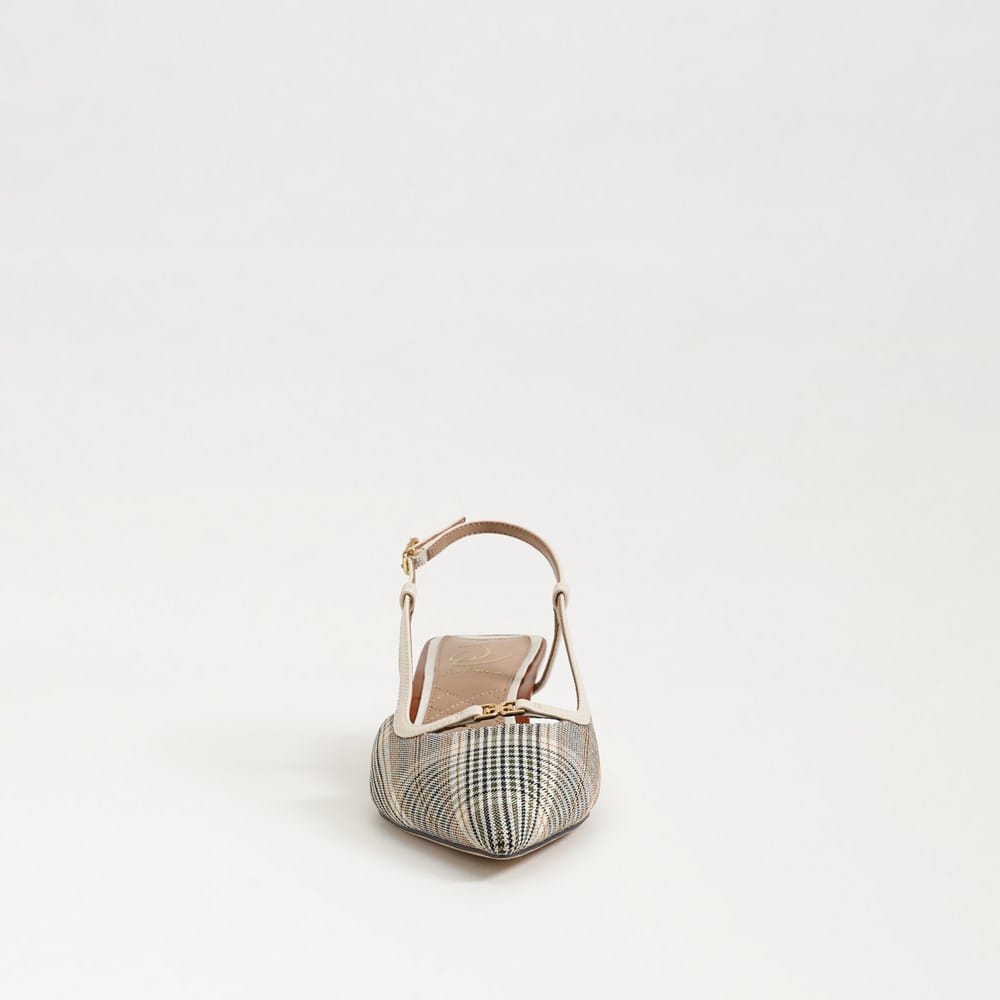Sam Edelman: Mocasines Charlie En Piel Con Tacón Bajo Cuadrado Y Cinta Mujer 43405417