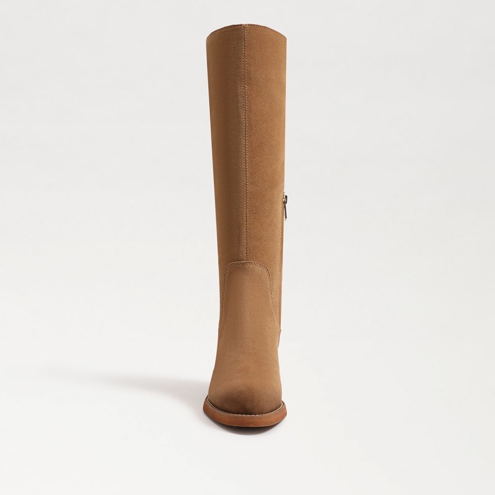 Sam Edelman Soyer Wide Calf Knee High Boot Womens Boots and Booties