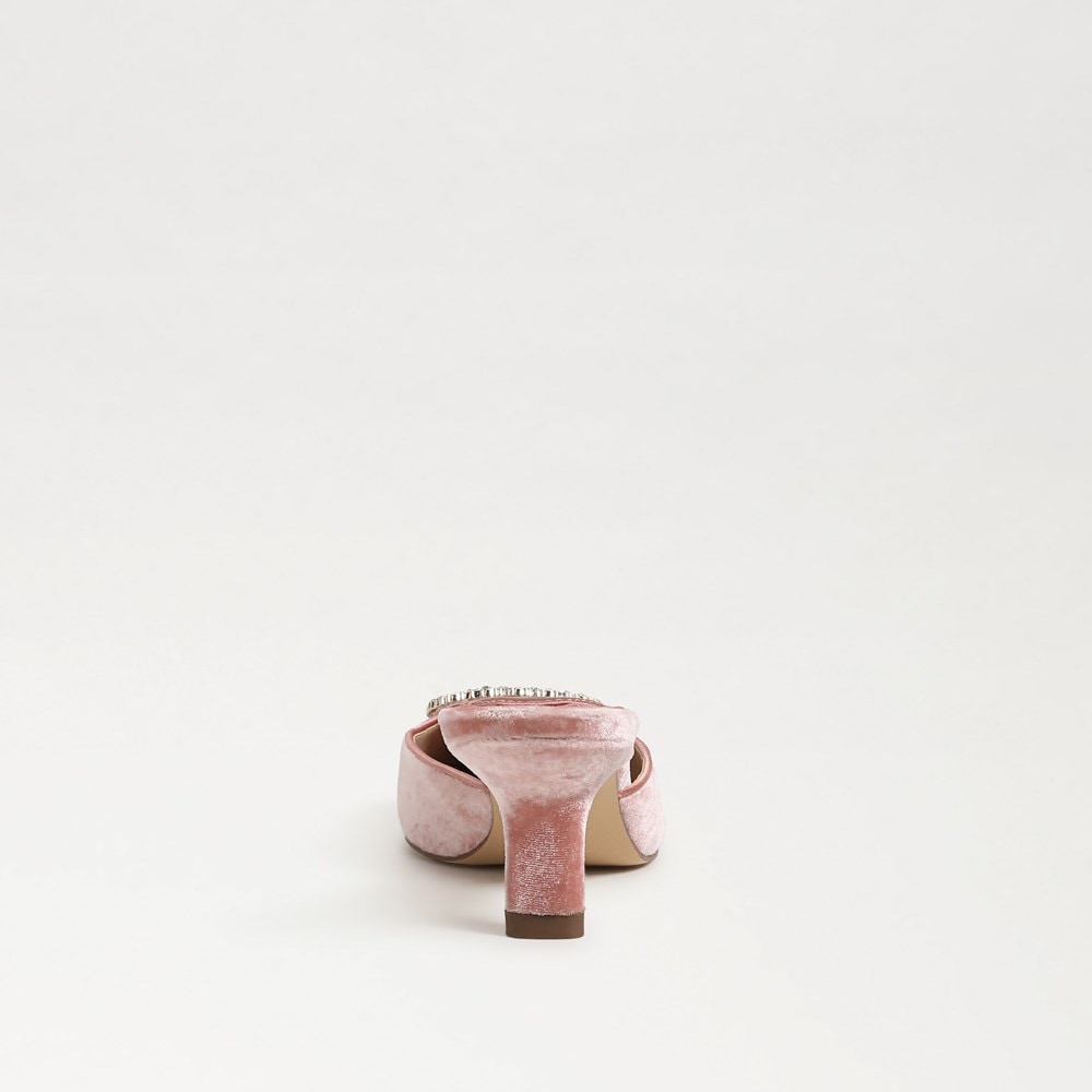 Brit Glow Kitten Heel Mule - Back