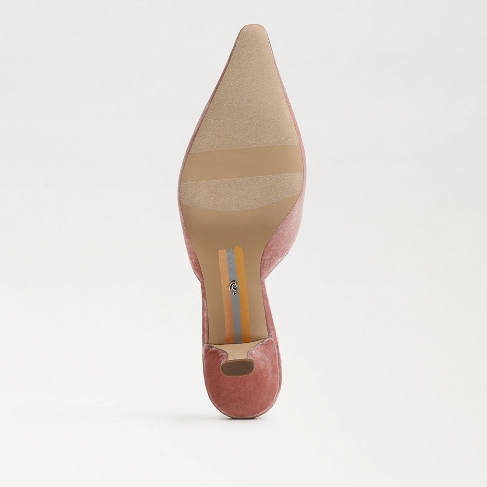 Brit Glow Kitten Heel Mule - Bottom