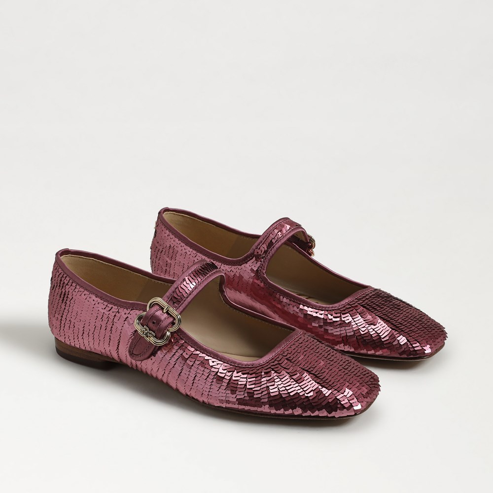 Talon plat Mary Jane Michaela Glamour - Pair