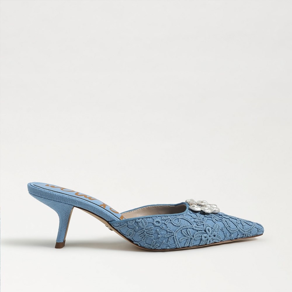 Sam Edelman Brit Orchid Kitten Heel Mule | Womens Heels