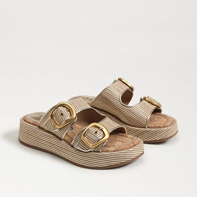 Sam Edelman Reid Buckle Slide Footbed Sandal | Womens Sandals