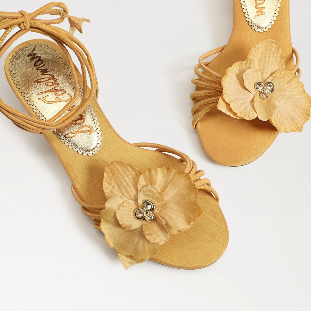 Sam Edelman Carla Lace Up Kitten Heel | Womens Heels