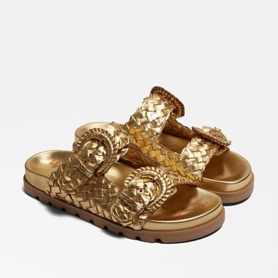 【Sam Edelman】◆Reid Buckle Slide Footbed Sandal◆LINEN◆ Sam Edelman Reid Buckle Slide Footbed Sandal | Women's Sandals
