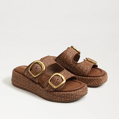 Sam Edelman Reid Buckle Slide Footbed Sandal | Womens Sandals