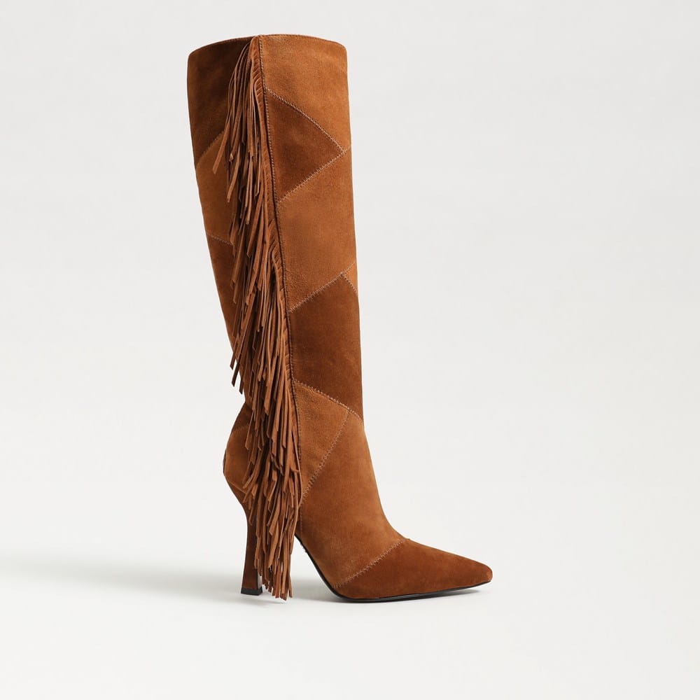 Manteau long en vinyle croco avec bordures en fausse fourrure | Nasty Gal