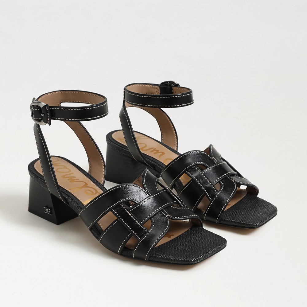 (取寄) サムエデルマン レディース ウェイロン Sam Edelman women Waylon Black/Natural Sam Edelman Wayla Ankle Strap Sandal | Womens Sandals