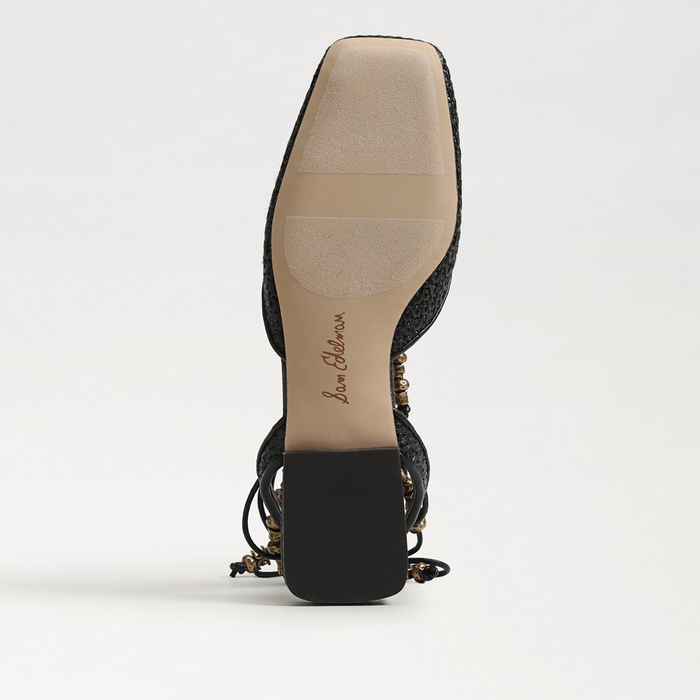 Lily Ankle Wrap Mule - Bottom