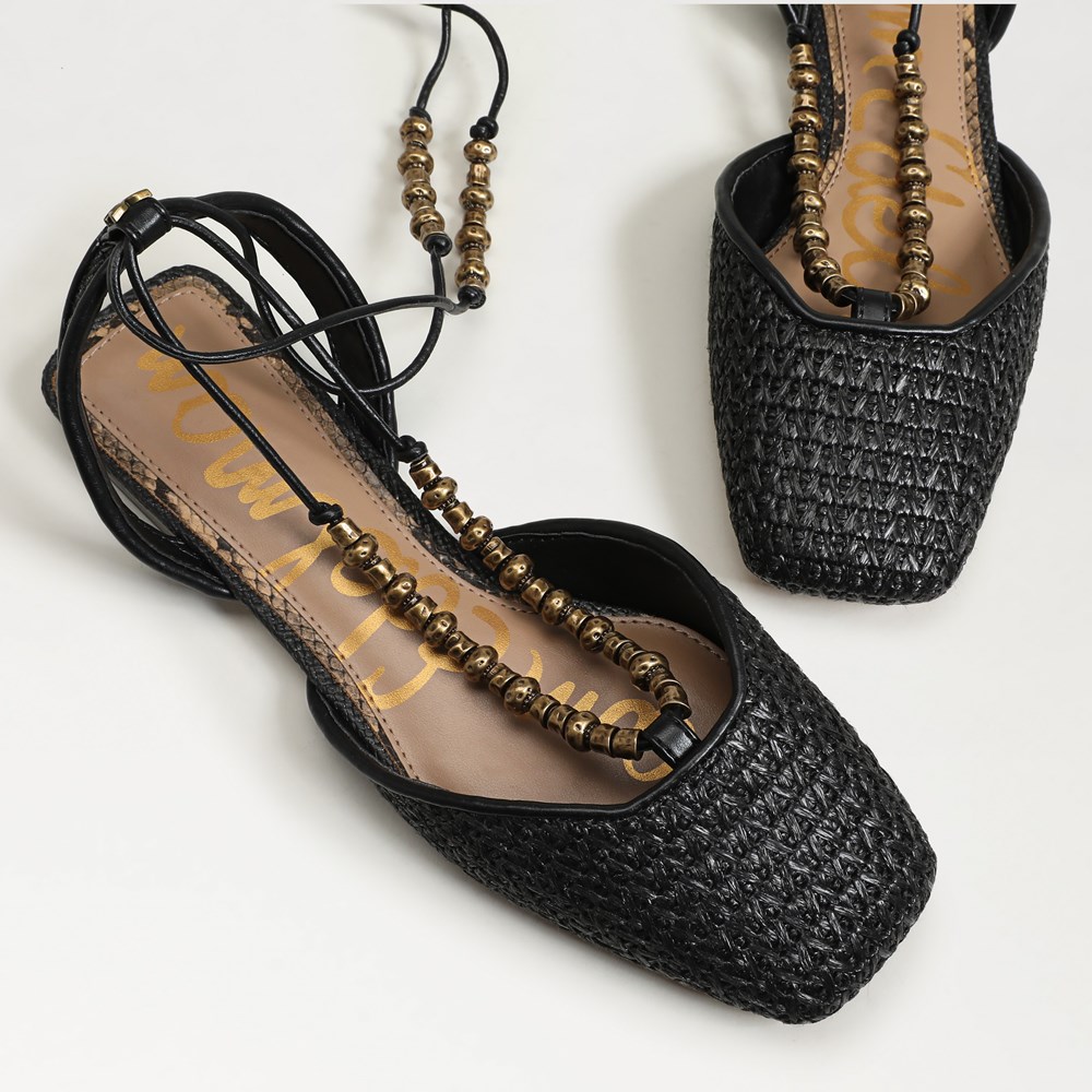 Lily Ankle Wrap Mule - Detail