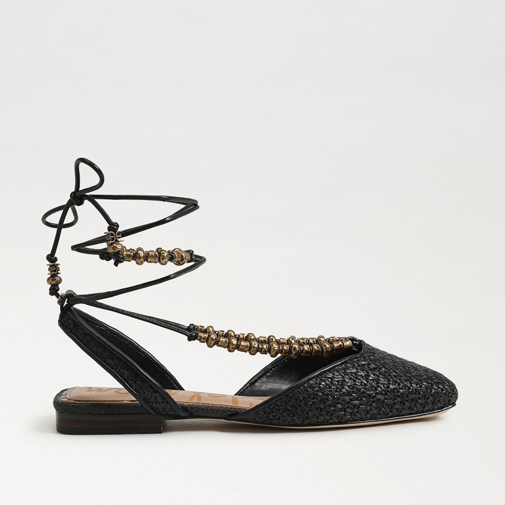 Lily Ankle Wrap Mule - Right
