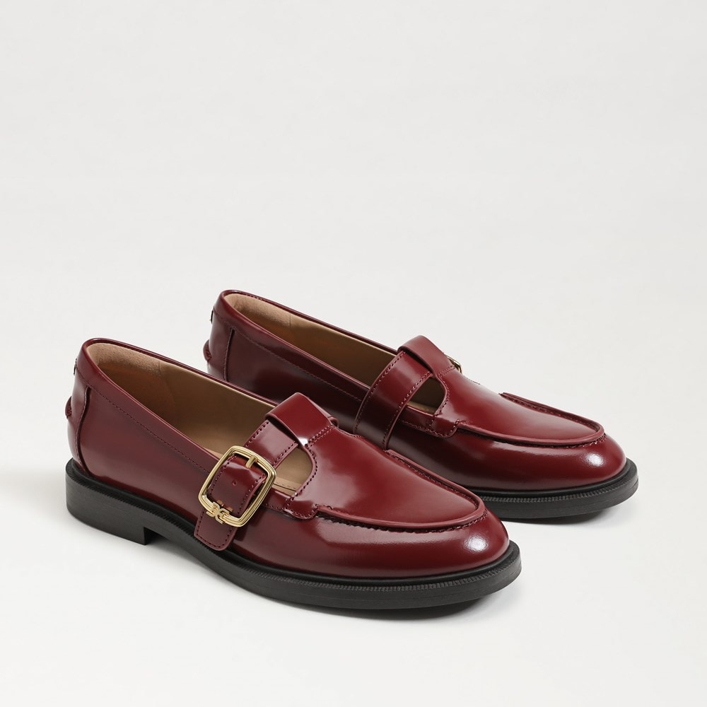grounds エナメルローファー 赤 grounds jewelry loafer グラウンズ
