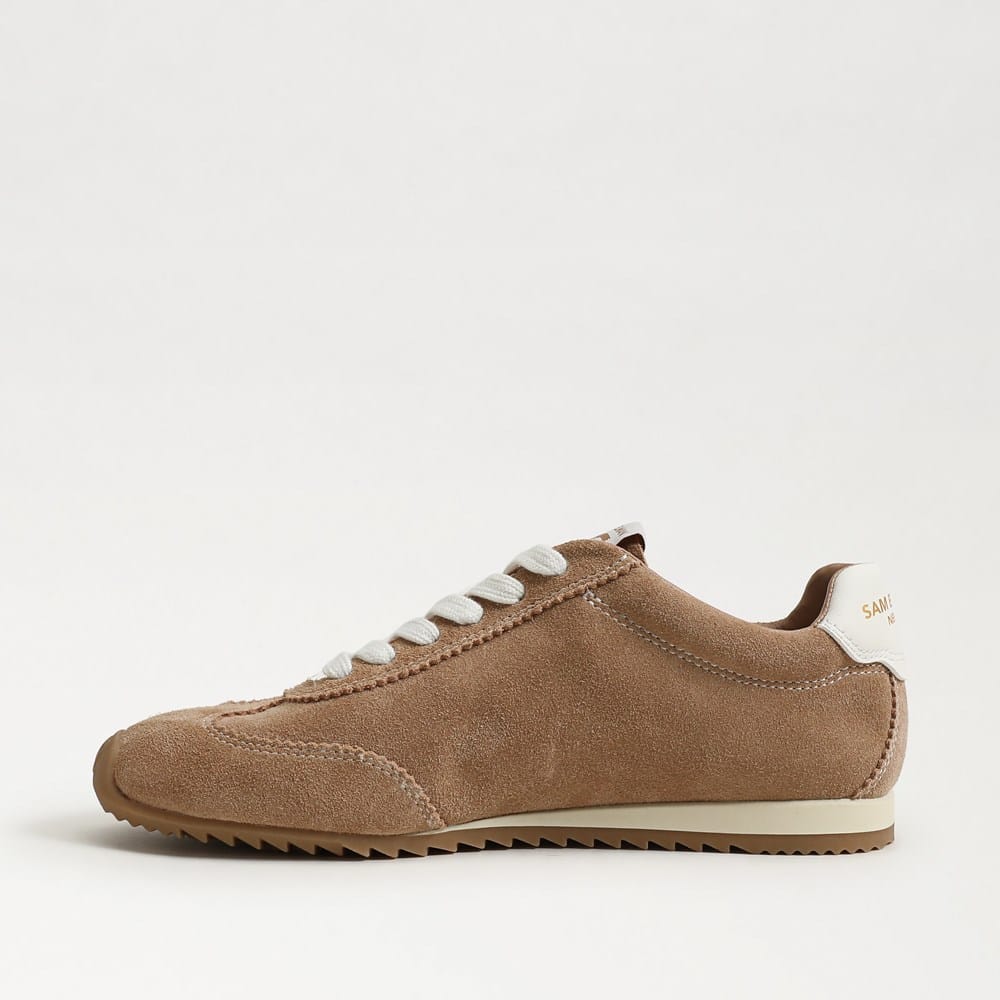 Sam Edelman Isella Suede Trainers in Red | UK