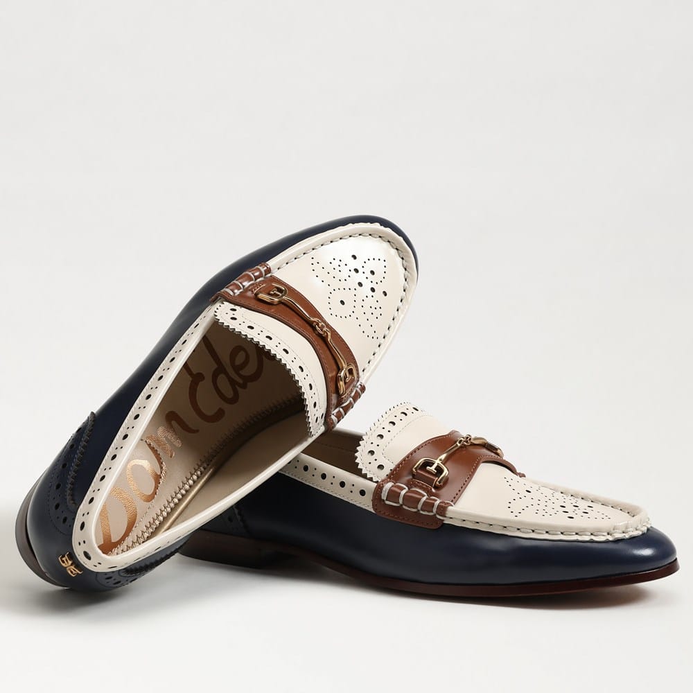 Sam Edelman Mocassini Liona Donna - Colore Merlot Francese, Taglia 5.5 - Senza Lacci