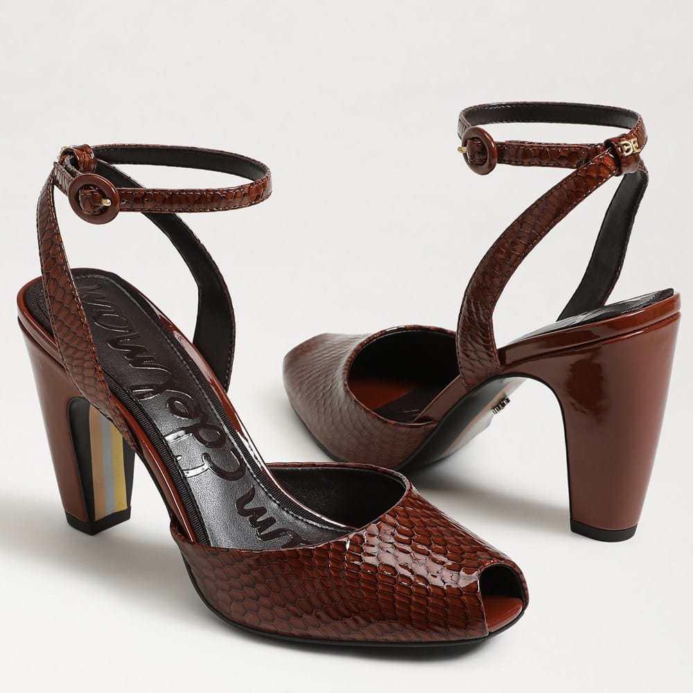 Sam Edelman Wrenna Ankle Strap Pump | Womens Heels