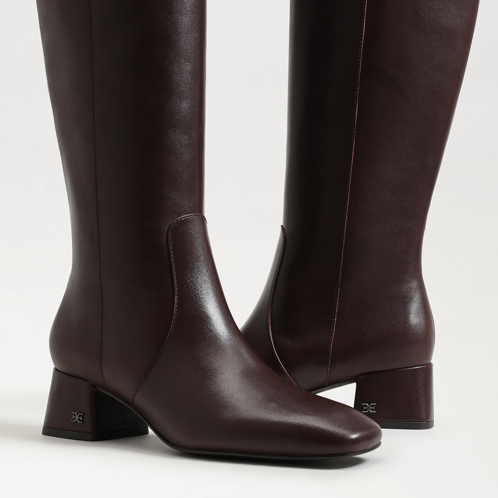 Sam Edelman Porter Wide Calf Knee High Boot | Womens Boots and Booties